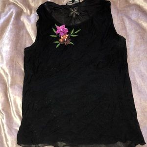 Betsey Johnson sheer top